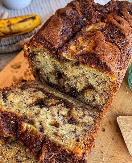 Cinnamon Swirl Banana Bread