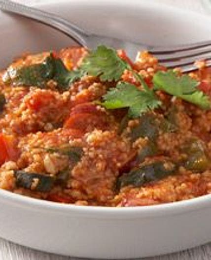 Couscous with sausages recipe
