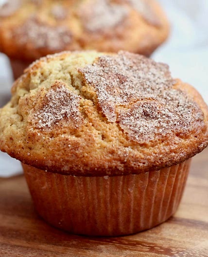 Sourdough Cinnamon Muffins