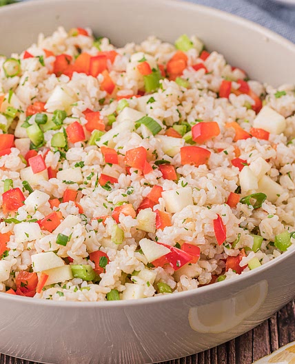 Apple & Brown Rice Salad