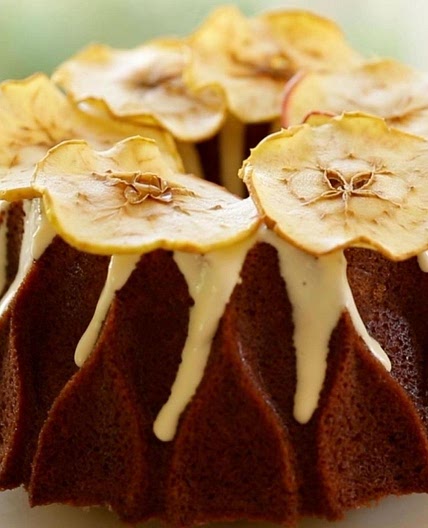 Apple Spice Cake with Cream Cheese Frosting
