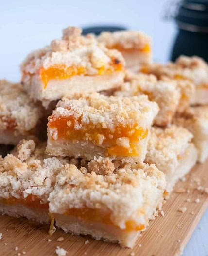 Apricot Crumble Squares
