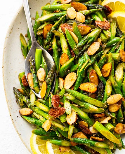 Asparagus Almondine
