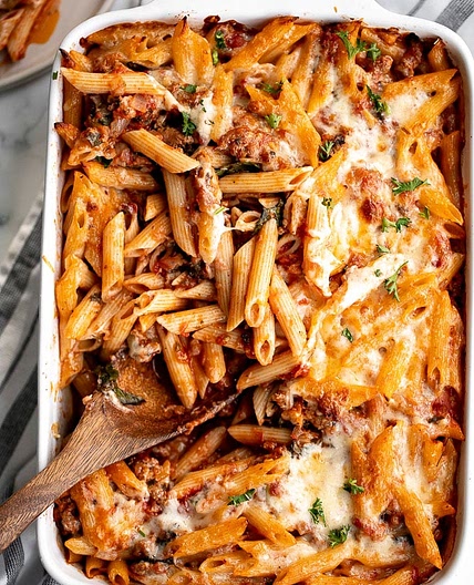 Pasta Bake with Sausage