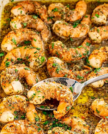Italian Shrimp Bake