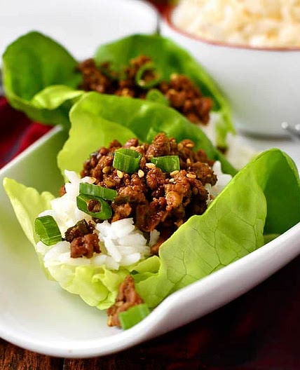 Korean Beef Lettuce Wraps