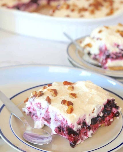Low Carb Blueberry Cheesecake Delight