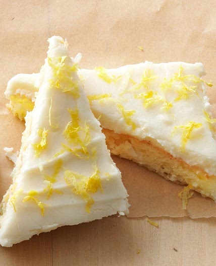 Lemon Angel Cake Bars