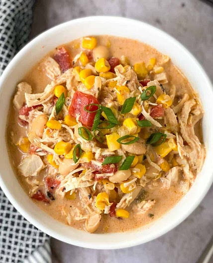 Crock Pot Creamy Buffalo Chicken Soup