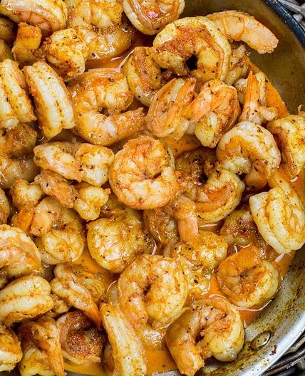 Keto Cajun Shrimp