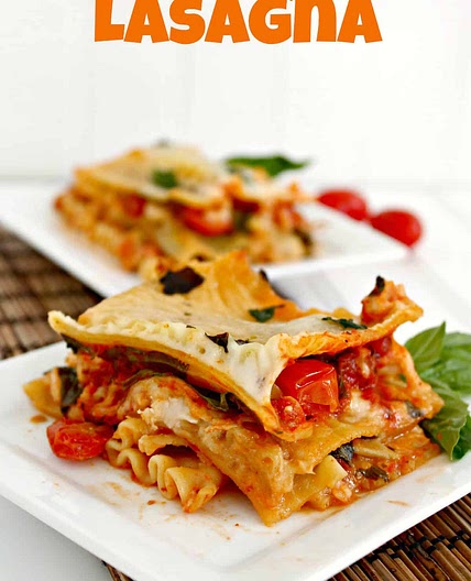 Caprese Chicken Lasagna Recipe