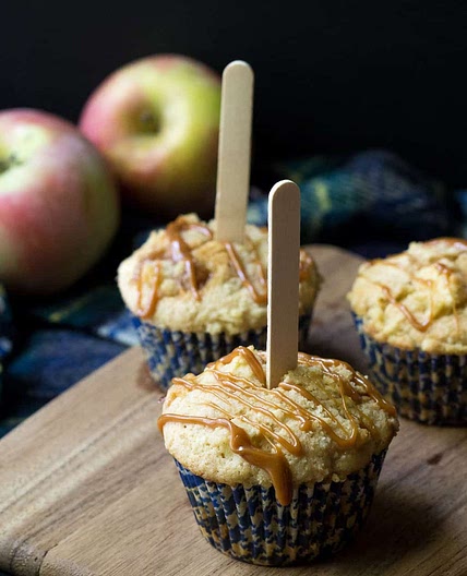 Caramel Apple Muffins