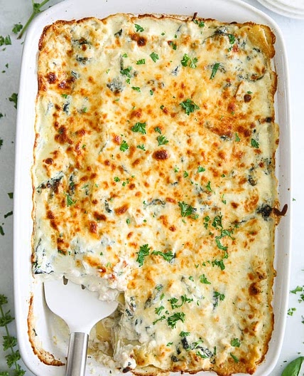 Chicken Alfredo Lasagna