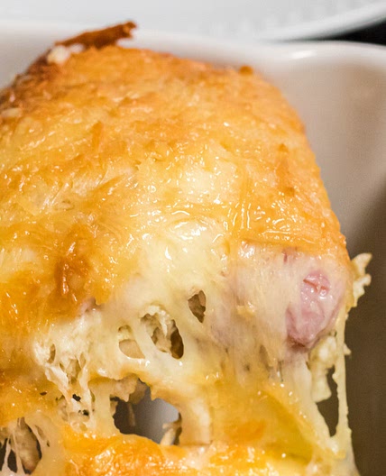 Keto Chicken Cordon Bleu Casserole