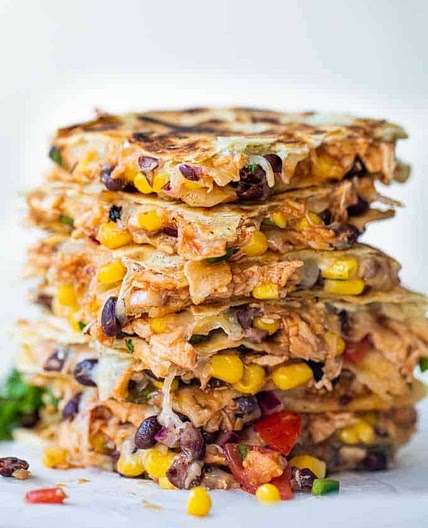 BBQ Chicken Quesadillas