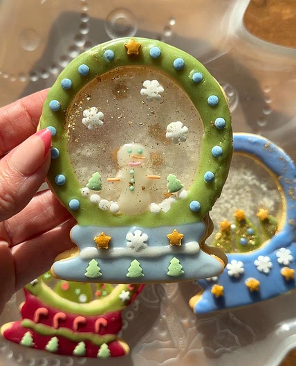 Snow Globe Shaker Cookies Recipe by Tasty