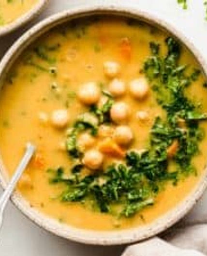 Golden Chickpea Soup