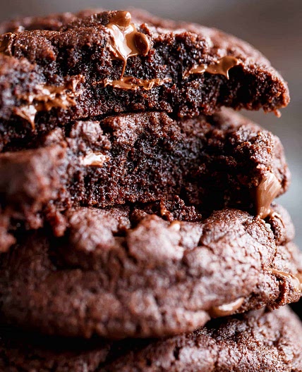 Fudgy Chocolate Brownie Cookies