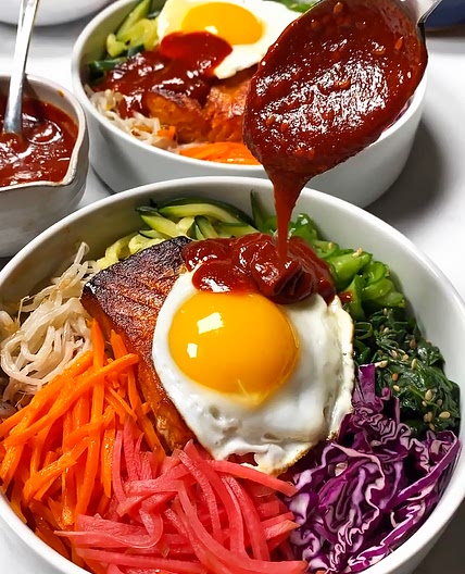 Salmon Bibimbap Recipe