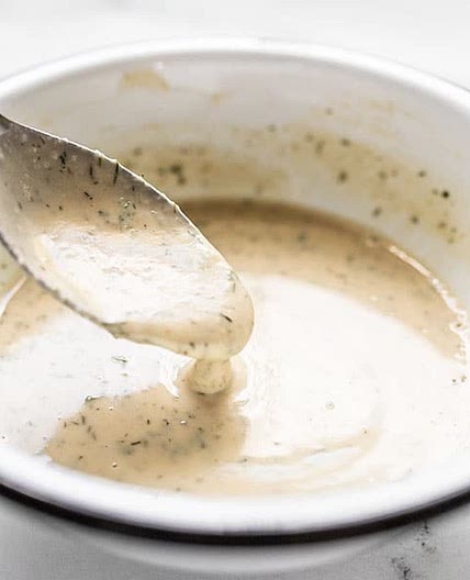 Lemon Dill Tahini Dressing