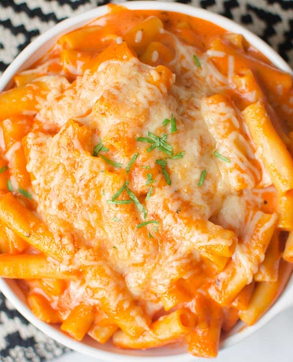 Dump and Start Instant Pot Creamy Ziti