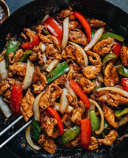 Black Pepper Chicken