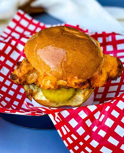 Air Fryer Chicken Sandwich (Chick-fil-A Copycat)