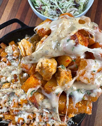 Garlic Parmesan Chicken and Potatoes