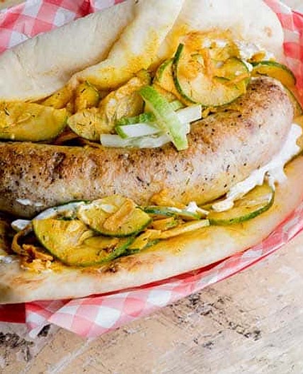 Grilled Bratwurst