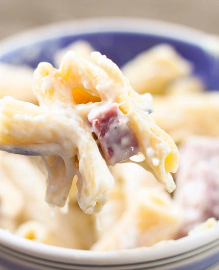 Ham and Cheese Pasta Bake