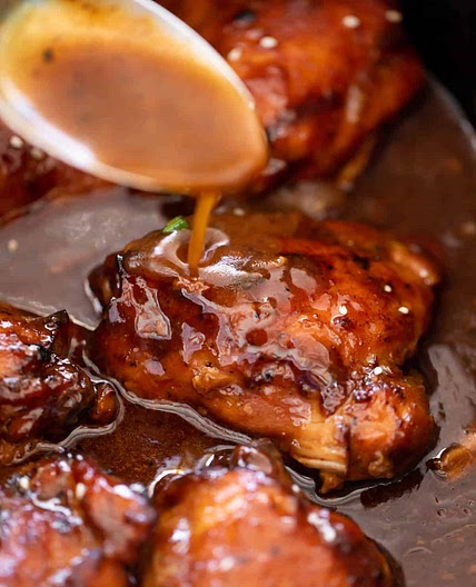 Slow Cooker Honey Garlic Chicken