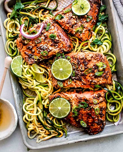 Honey Sriracha Salmon