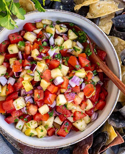 Pineapple Pico de Gallo