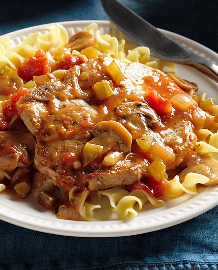 Pork Chop Cacciatore