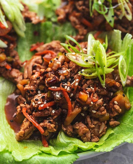 Pork Lettuce Wraps