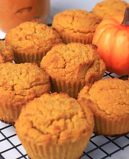 Sugar Free Pumpkin Muffins
