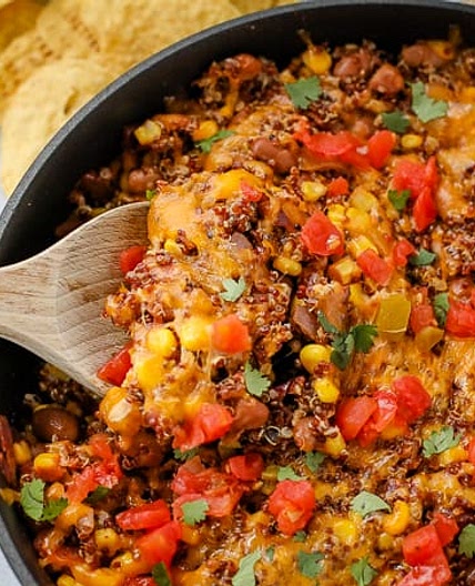 Quinoa Taco Skillet