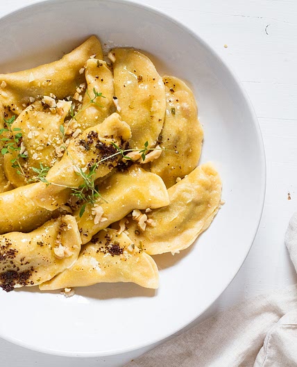 Wild Mushroom Ravioli with Sage Brown Butter