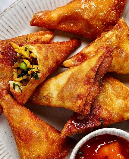 Chicken samosas