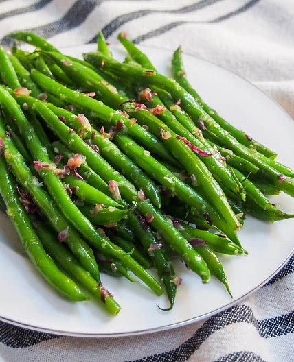 Sautéed French green beans