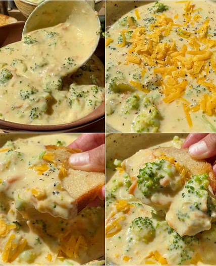 30 Minute Broccoli Cheddar Soup