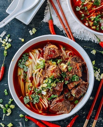 Spicy Beef Noodle Soup