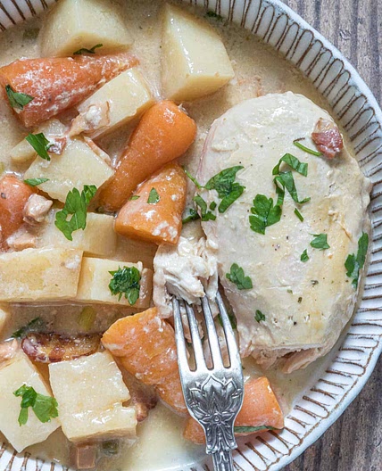 Crockpot Ranch Chicken Casserole