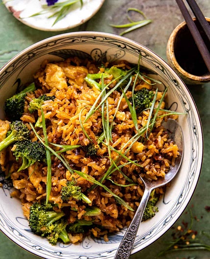 15 Minute Soy Sauce Butter Fried Rice