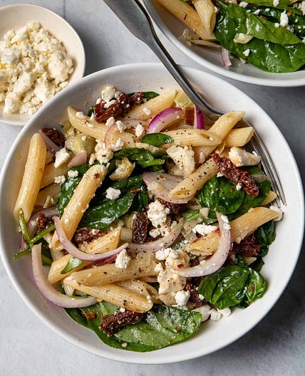 Spinach Pasta Salad