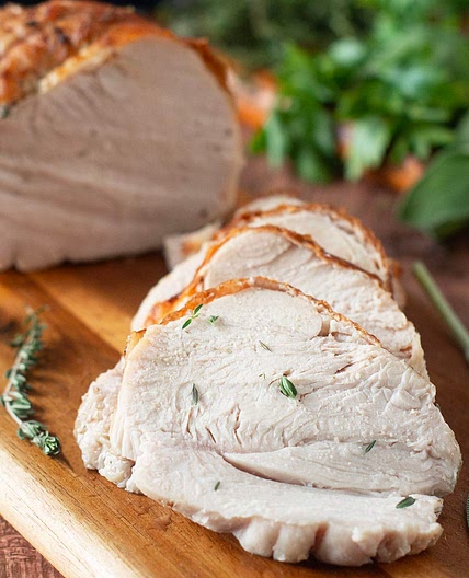 Juicy Boneless Roasted Turkey Breast Recipe