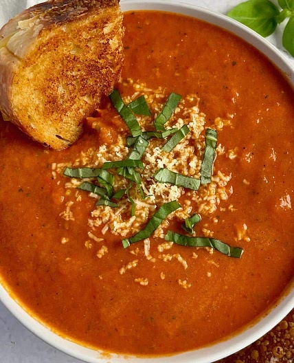 Vegan Roasted Tomato Soup