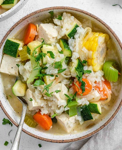 Caldo de Tofu (Vegan Tofu Soup)