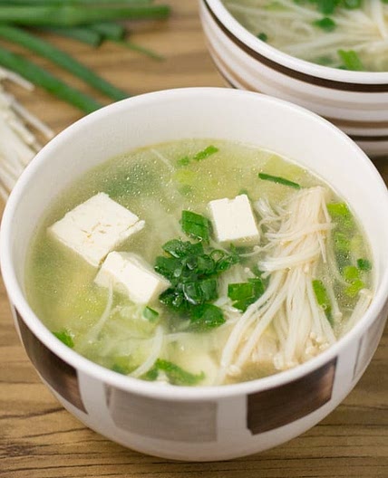 Vegetable Tofu Soup