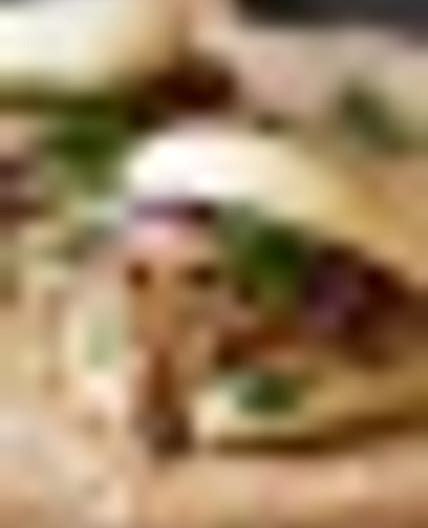 Vegan bao buns with pulled jackfruit